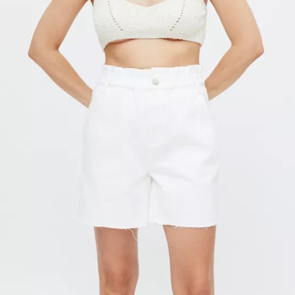 NWT UO High Rise Mom Jean Shorts - Elastic Waistband